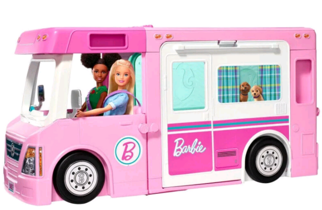 Barbie 3-i-1 husbil
