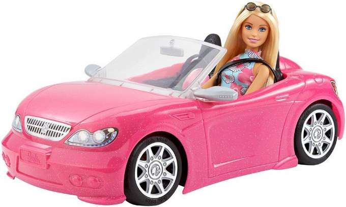 Barbie glam Cabriolet med docka