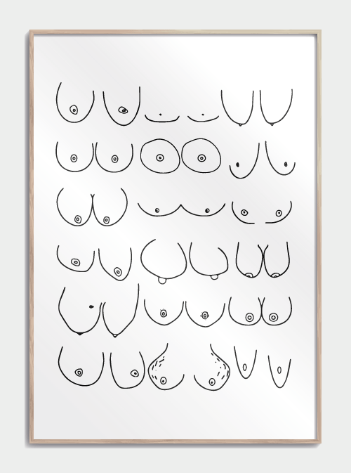 Boobies affisch nr. 1, M (50x70, B2)