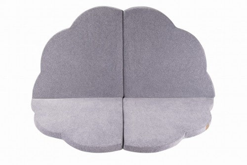 Cloud playmat 160x160 cm - ljusgrå
