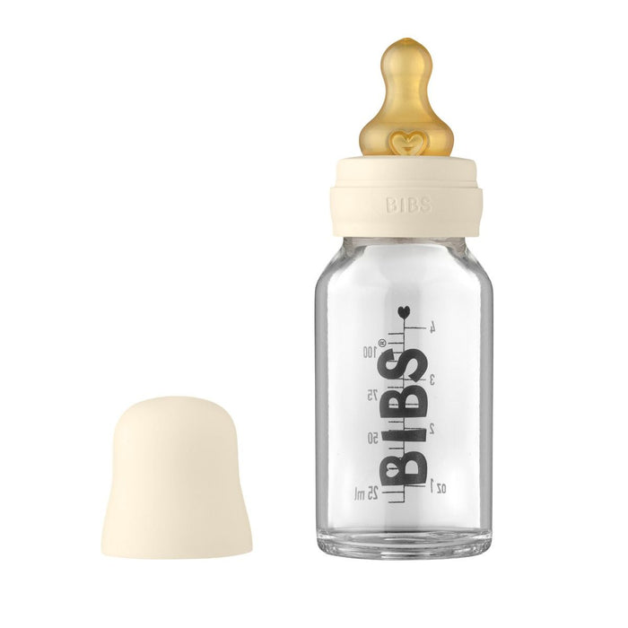 Nappflaska, komplett set - Ivory (110 ml)