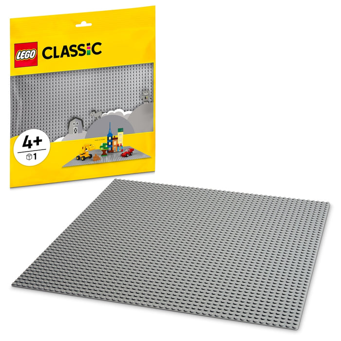 Lego byggskiva - Grå (48 x 48 knoppar)