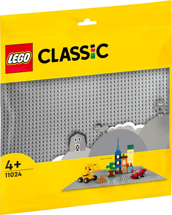 Lego byggskiva - Grå (48 x 48 knoppar)