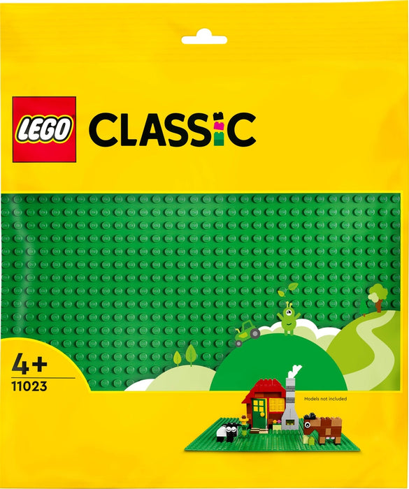 Lego byggskiva - Grön (32 x 32 knappar)