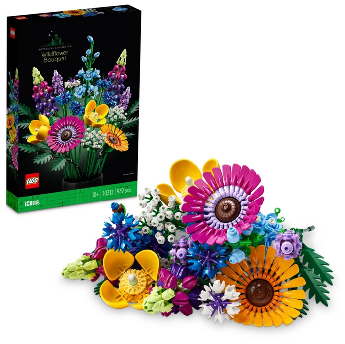 Lego ikoner - Bukett vilda blommor