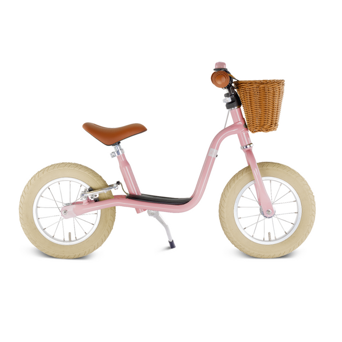 Löparcykel med stödfot - Dusty pink