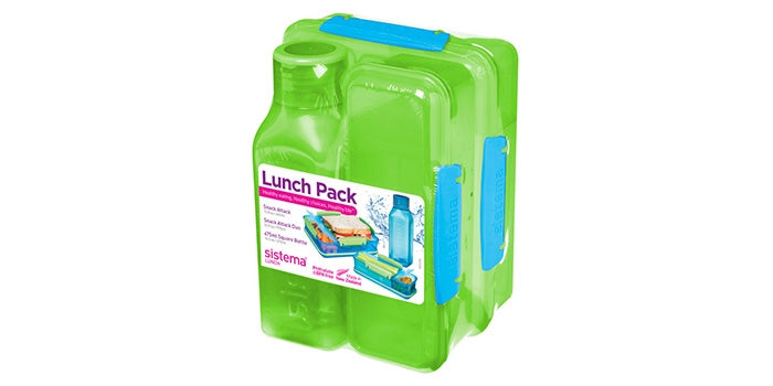 Lunchpaket, 3 förpackningar - Grön