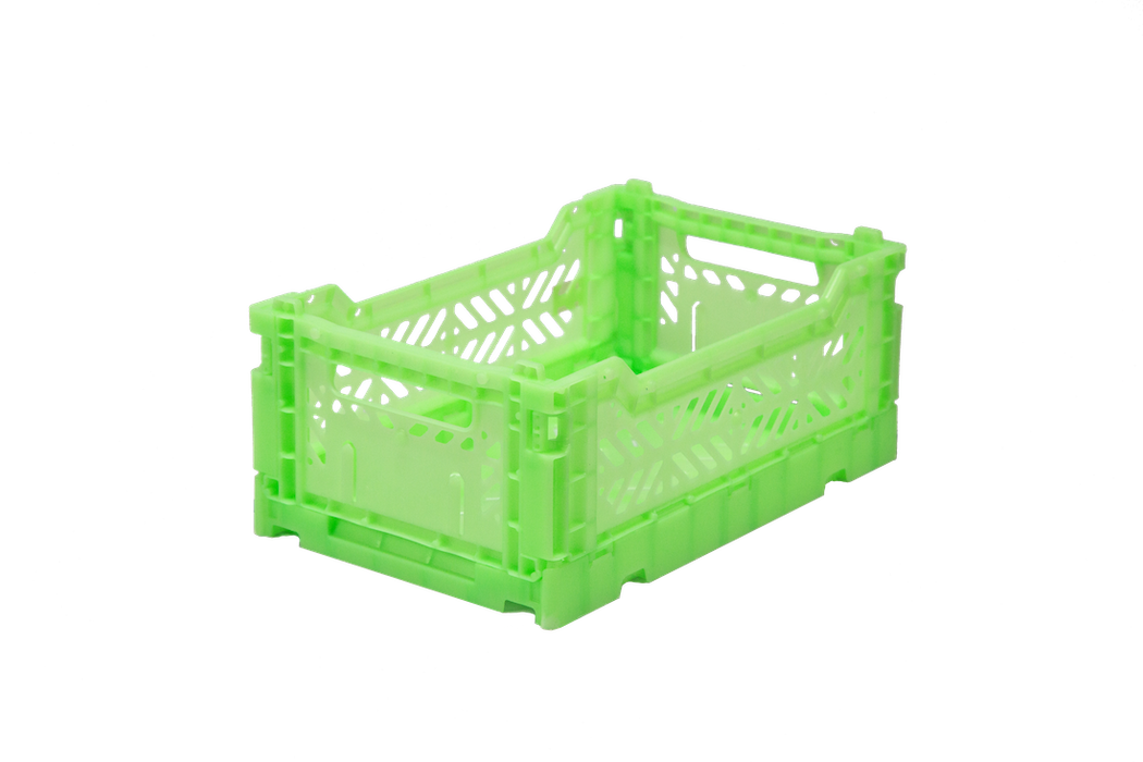 Vikbox, neongrön - Mini