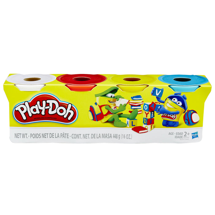 Play-Doh, 4 hinkar - Klassiska färger