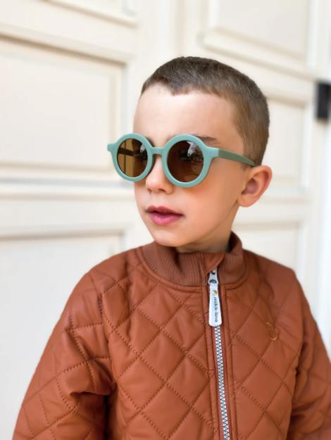 Hållbara solglasögon för barn, ormbunke